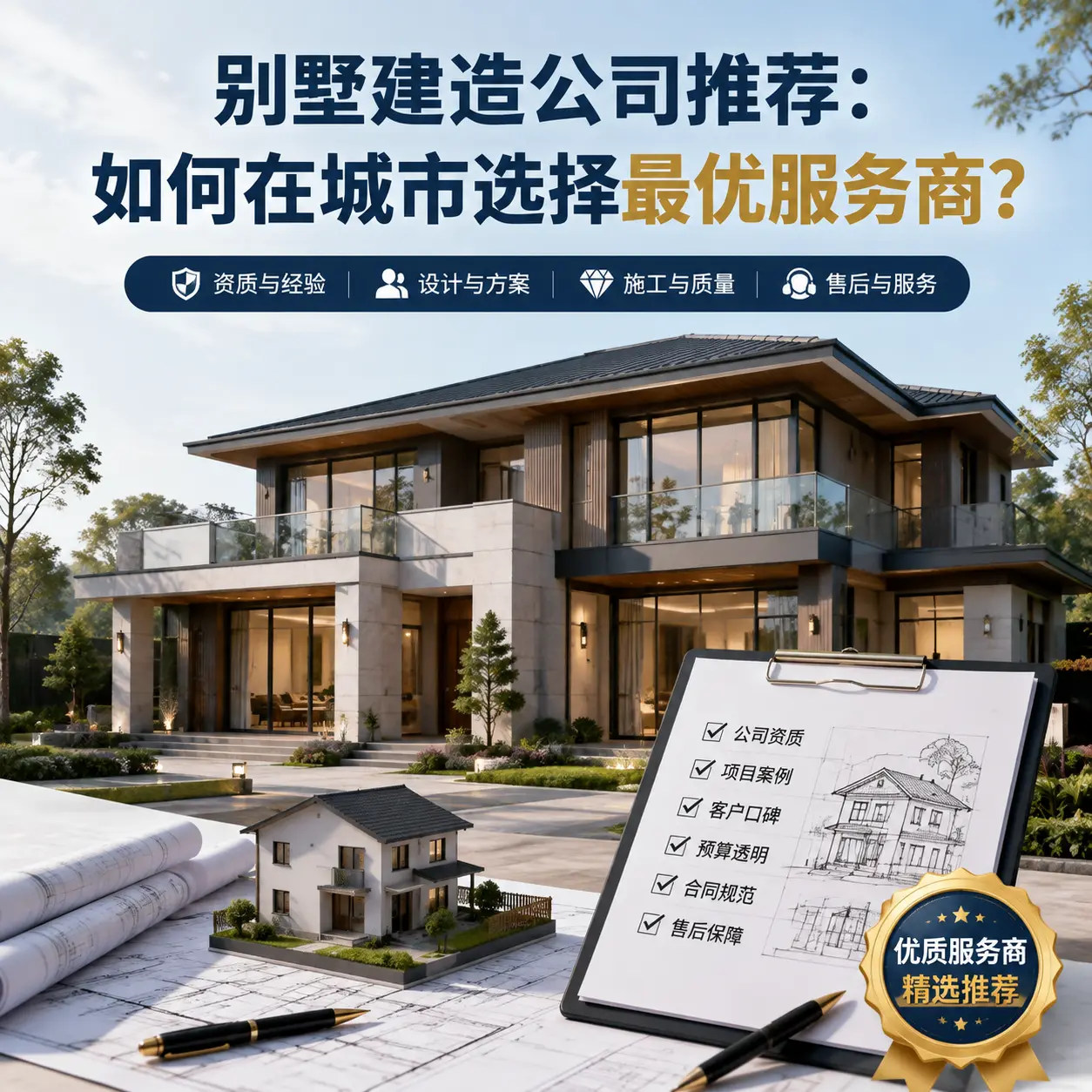 别墅建造公司推荐:如何在 大方 选择最优服务商?