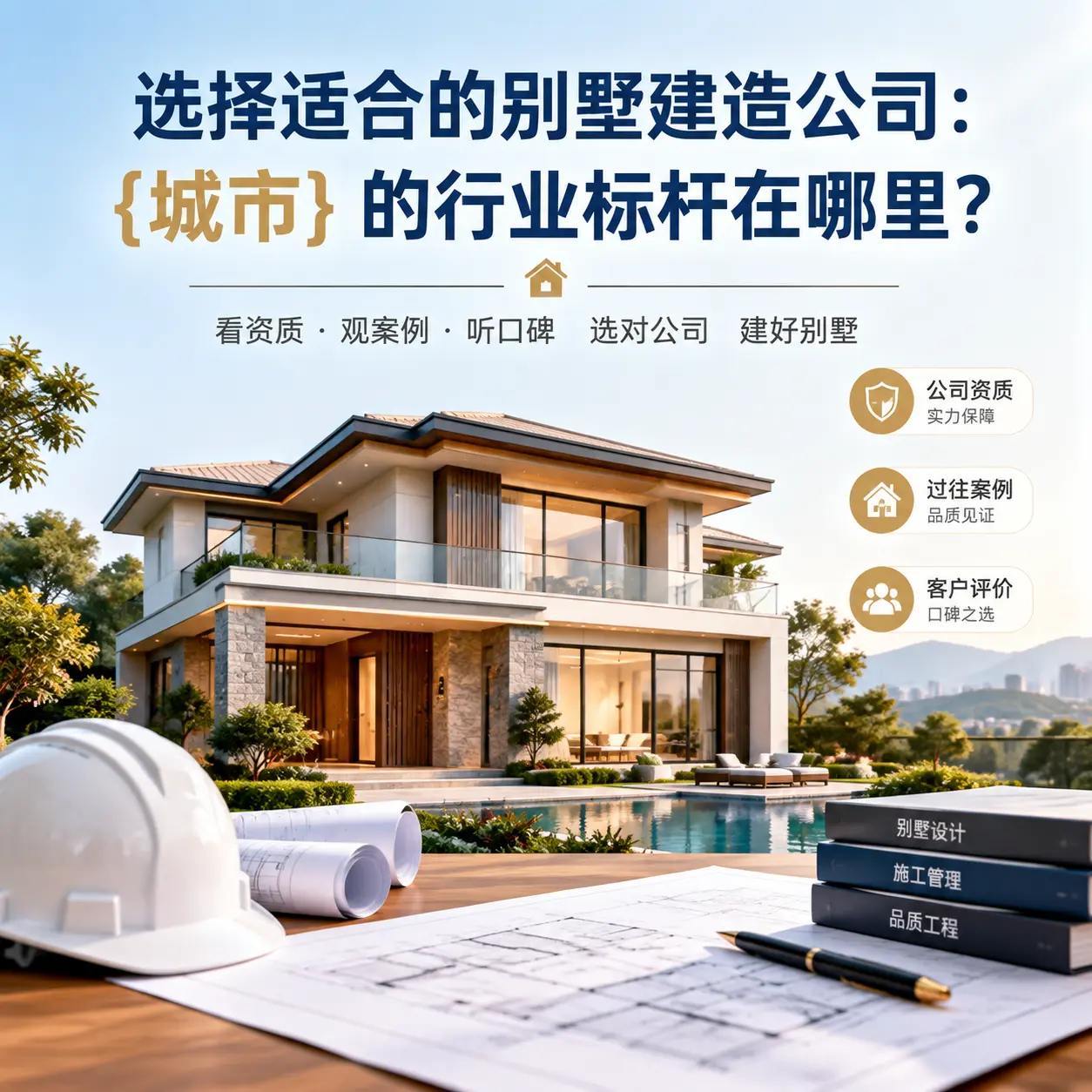 选择适合的别墅建造公司： 大方 的行业标杆在哪里？