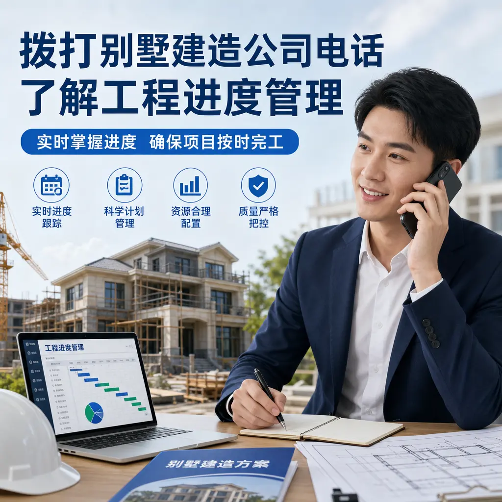 拨打大方别墅建造公司电话,了解工程进度管理