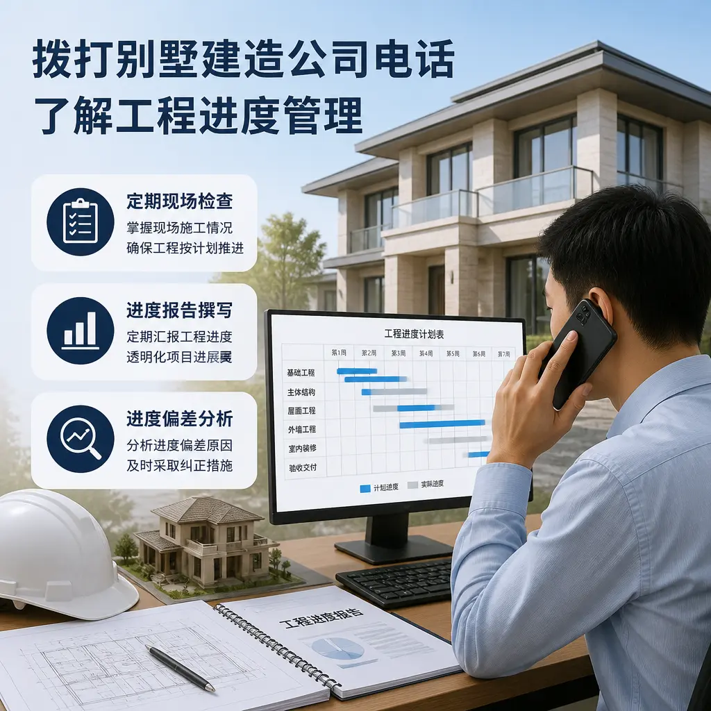 拨打大方别墅建造公司电话,了解工程进度管理