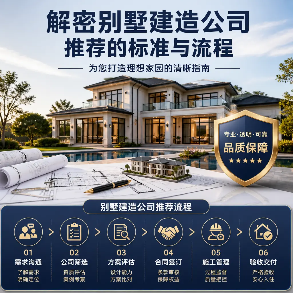 解密别墅建造公司推荐的标准与流程在 大方