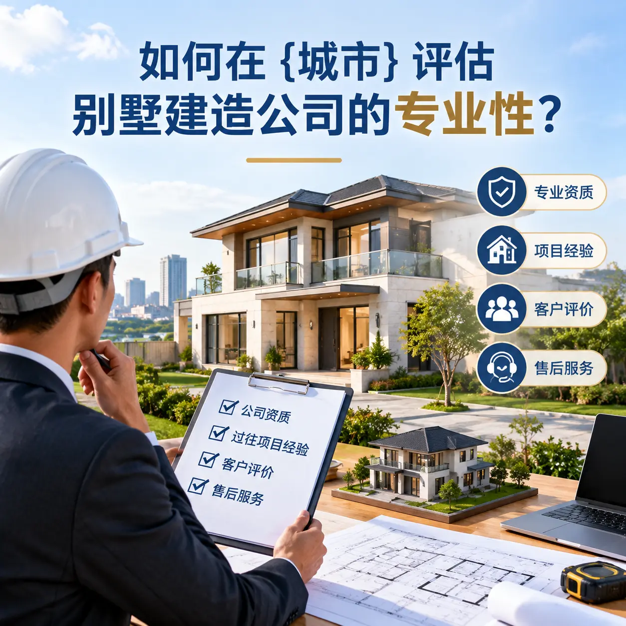 如何在 大方 评估别墅建造公司的专业性？
