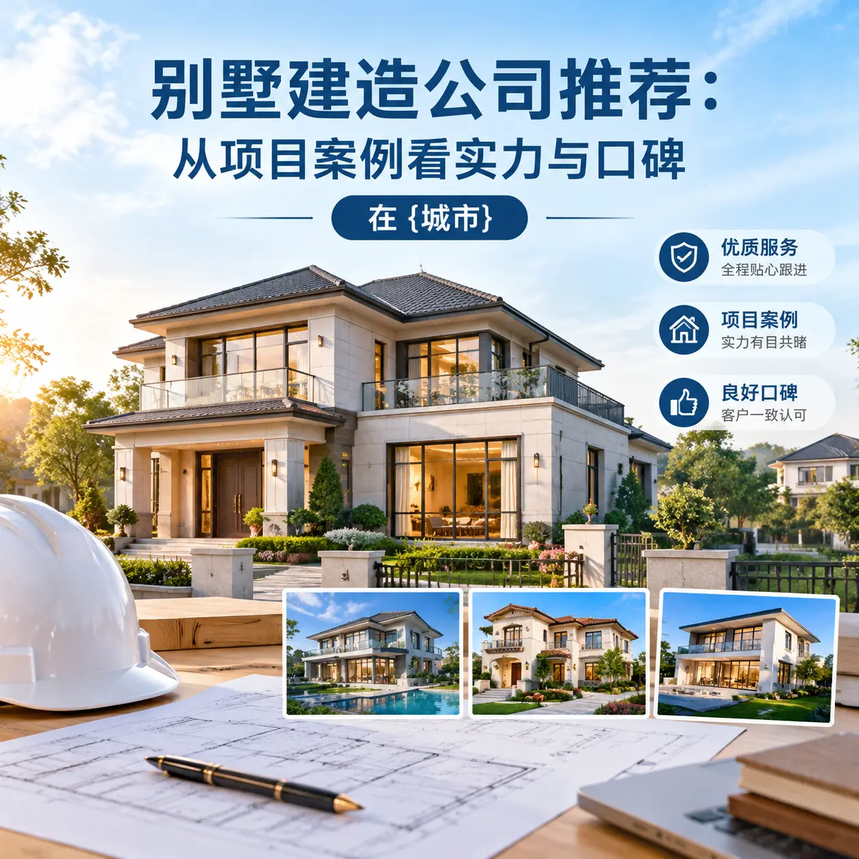 别墅建造公司推荐：从项目案例看实力与口碑在 大方